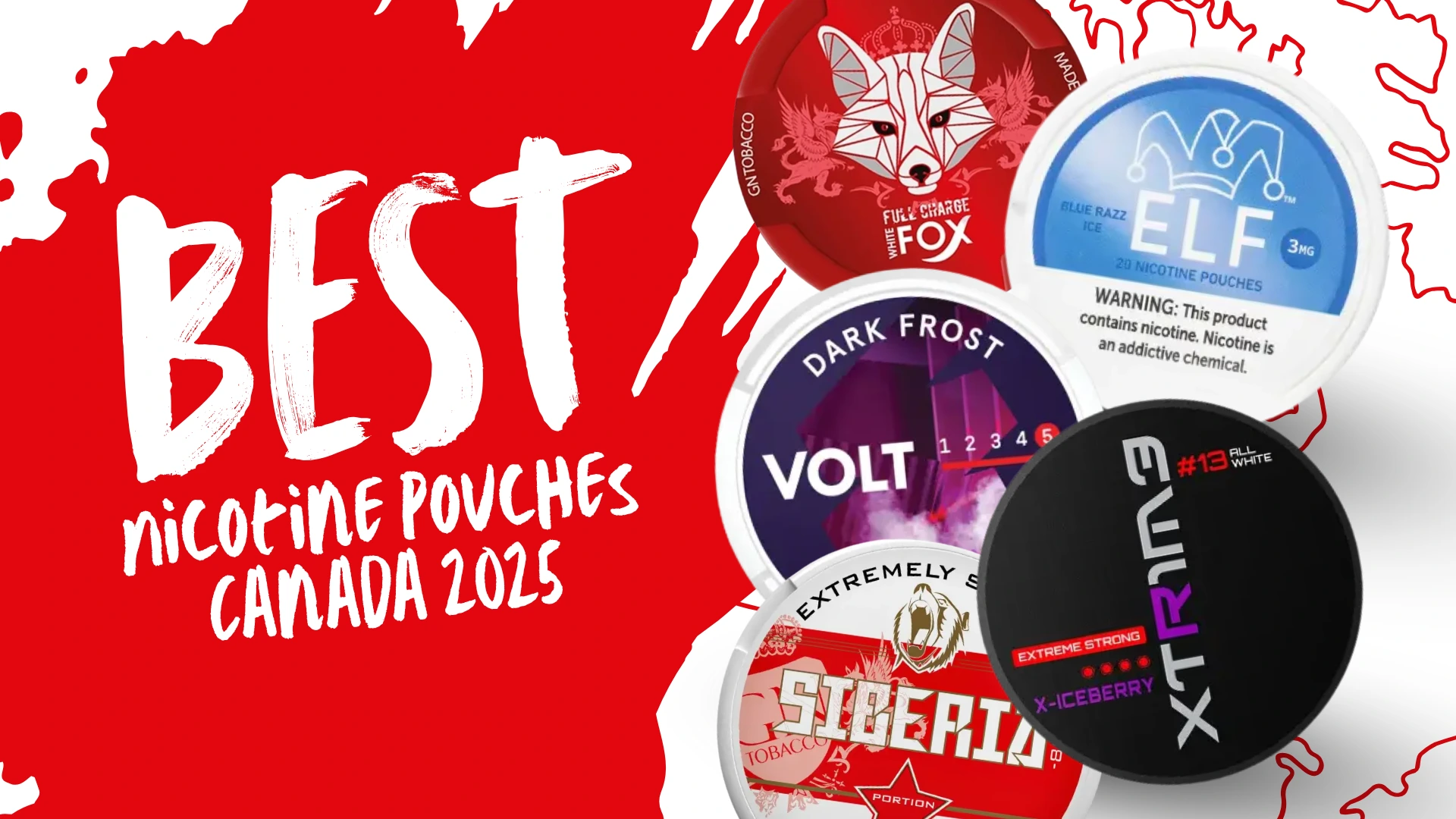 Best Nicotine Pouches in Canada (2025): Strongest, Freshest, and Tax-Free