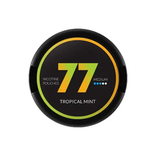 [77N-TMT-1020-U1] Nicotine Pouches (Tropical Mint)