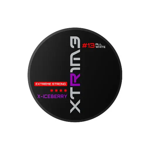 [XTM-XIB-2420-U1] Nicotine Pouches (X-Iceberry, 24mg)