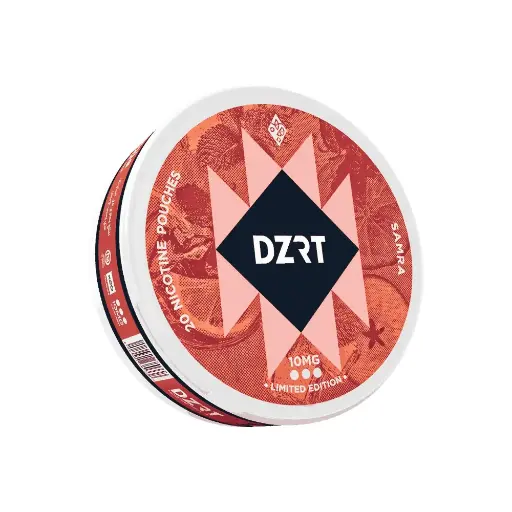 [DZT-SRA-1000-U1] Nicotine Pouches (Samra, 10mg)