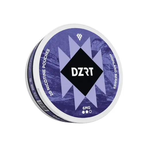 [DZT-HDB-1000-U1] Nicotine Pouches (HighLand Berries, 10mg)