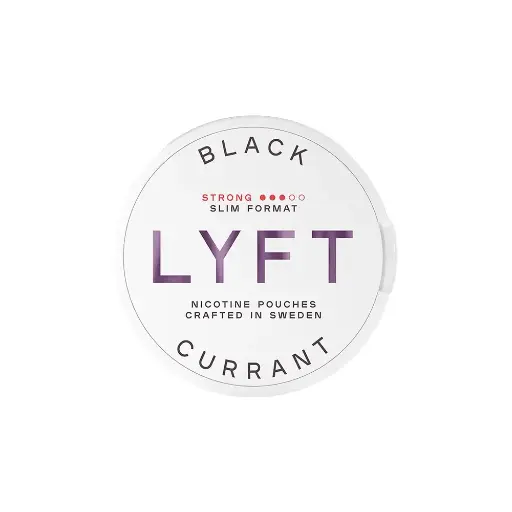 [LFT-BCS-1020-U1] Nicotine Pouches (Black Current (Strong), 10mg)