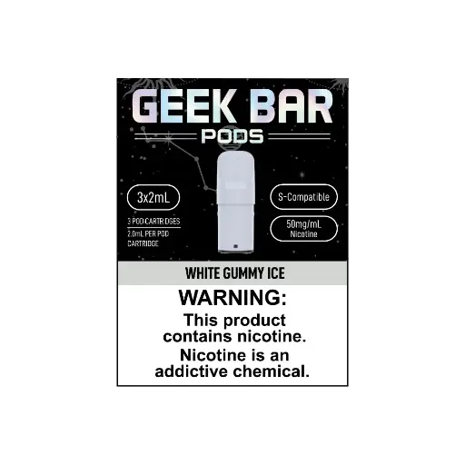 [GBR-WGI-5000-U] Pods (S-compatible) (White Gummy Ice)