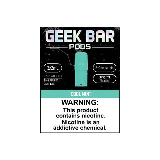 [GBR-CMT-5000-U] [GEEKBAR] Pods (S-compatible) (Cool Mint)
