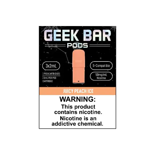 [GBR-JPI-5000-U] Pods (S-compatible) (Juicy Peach Ice)