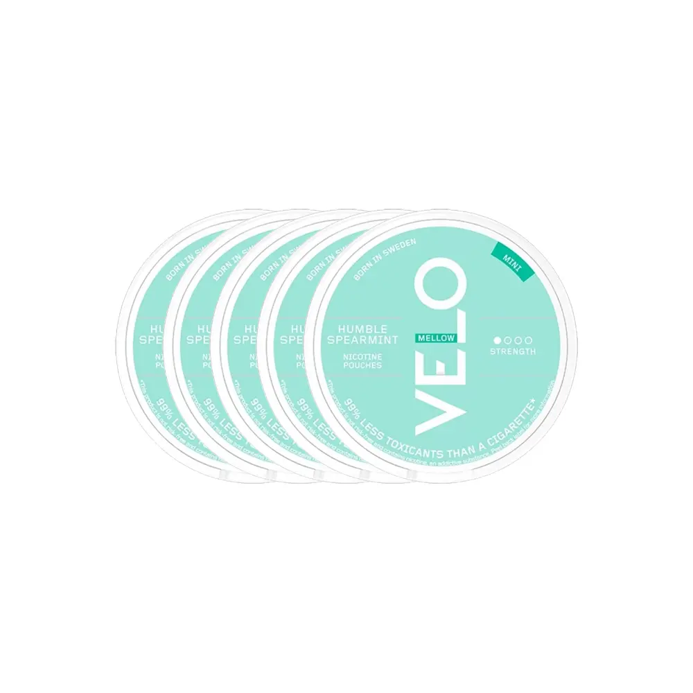 Velo 4MG Nicotine Pouches (Humble Spearmint Mint Mini)