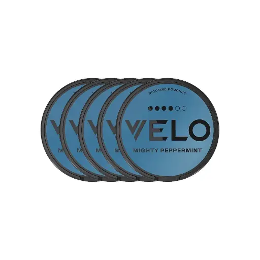 [VLO-MPT-1720-C] Velo 17MG Nicotine Pouches (Mighty Peppermint)